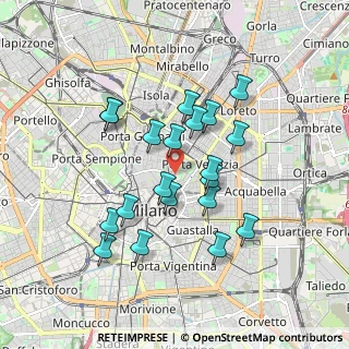 Mappa Piazzale Rodolfo Morandi, 20121 Milano MI, Italia (1.584)