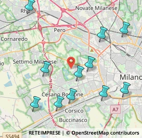 Mappa 20153 Milano MI, Italia (4.64727)
