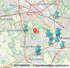 Mappa 20153 Milano MI, Italia (4.41364)