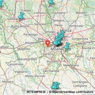 Mappa 20153 Milano MI, Italia (21.13813)