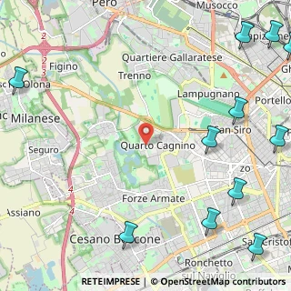 Mappa 20153 Milano MI, Italia (3.63636)