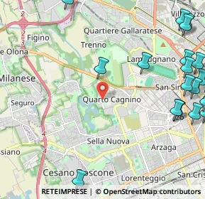 Mappa 20153 Milano MI, Italia (3.3105)