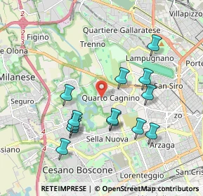 Mappa 20153 Milano MI, Italia (1.81923)