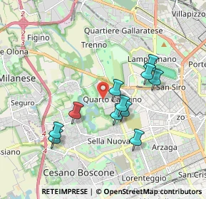 Mappa 20153 Milano MI, Italia (1.62)