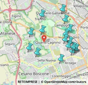 Mappa 20153 Milano MI, Italia (2.12529)