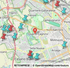 Mappa 20153 Milano MI, Italia (3.14941)