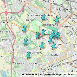 Mappa Via Benjamin Constant, 20153 Milano MI, Italia (1.62929)