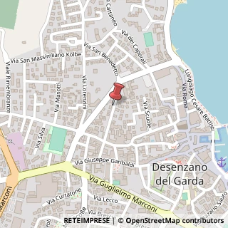 Mappa Via Vittorio Veneto,  23, 25015 Desenzano del Garda, Brescia (Lombardia)