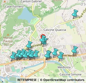 Mappa Via Cavallaria, 10015 Ivrea TO, Italia (0.55)