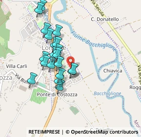 Mappa Via Alessandro Volta, 36023 Longare VI, Italia (0.386)