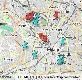 Mappa Viale Emilio Alemagna, 20121 Milano MI, Italia (1.94538)