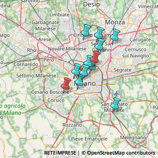 Mappa Viale Emilio Alemagna, 20121 Milano MI, Italia (5.18833)