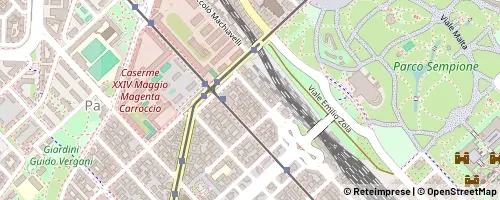 Mappa Milano