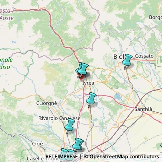 Mappa Via Lessolo, 10010 Fiorano Canavese TO, Italia (23.01583)