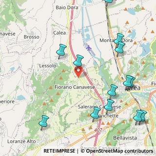 Mappa Via Lessolo, 10010 Fiorano Canavese TO, Italia (2.75462)