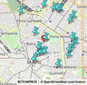 Mappa 20121 Rozzano MI, Italia (1.0945)