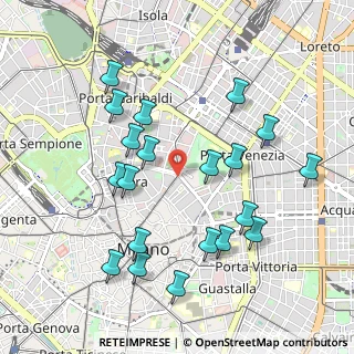 Mappa Via Alessandro Manzoni, 20121 Rozzano MI, Italia (1.0235)