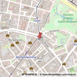 Mappa Via della Spiga, 52, 20121 Milano, Milano (Lombardia)