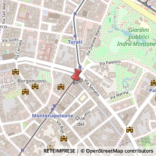 Mappa Via Alessandro Manzoni, 44, 20121 Milano, Milano (Lombardia)