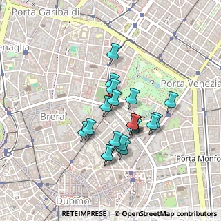 Mappa Via Alessandro Manzoni, 20121 Rozzano MI, Italia (0.349)