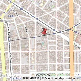 Mappa Via Nino Bixio, 32, 20123 Cernusco sul Naviglio, Milano (Lombardia)