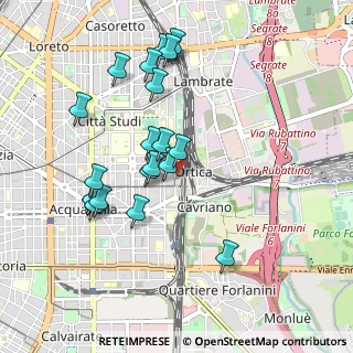 Mappa Via Tajani Filippo, 20133 Milano MI, Italia (0.9265)
