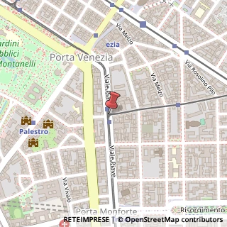 Mappa Via Nino Bixio,  2, 20129 Milano, Milano (Lombardia)