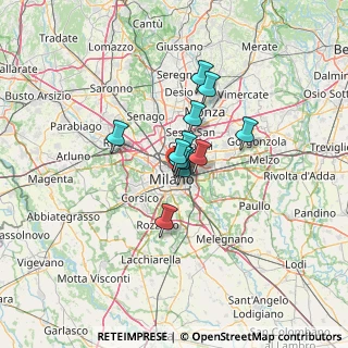 Mappa Via del Vecchio Politecnico, 20124 Milano MI, Italia (7.40417)
