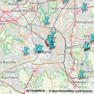 Mappa Via del Vecchio Politecnico, 20124 Milano MI, Italia (4.71632)