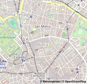 Mappa 20121 Milano MI, Italia (0.6605)