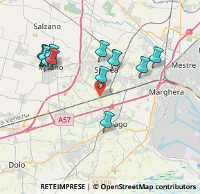 Mappa Via G. Prati, 30038 Spinea VE, Italia (3.77833)