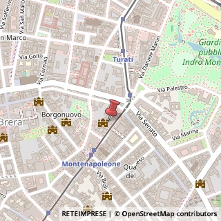 Mappa Via Alessandro Manzoni, 41, 20121 Milano, Milano (Lombardia)
