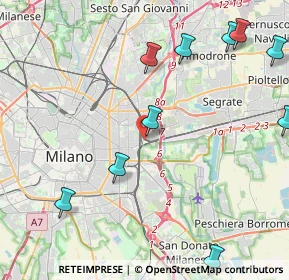 Mappa Via Rosso di S. Secondo, 20134 Milano MI, Italia (6.01333)