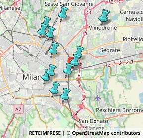 Mappa Via Rosso di S. Secondo, 20134 Milano MI, Italia (3.49714)