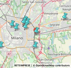 Mappa Via Rosso di S. Secondo, 20134 Milano MI, Italia (4.9225)