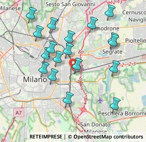 Mappa Via Rosso di S. Secondo, 20134 Milano MI, Italia (3.87389)