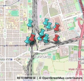 Mappa Via Rosso di S. Secondo, 20134 Milano MI, Italia (0.2545)