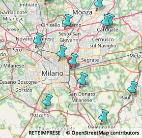 Mappa Via Rosso di S. Secondo, 20134 Milano MI, Italia (9.58667)