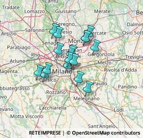 Mappa Via Rosso di S. Secondo, 20134 Milano MI, Italia (9.43176)