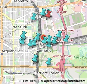 Mappa Via Rosso di S. Secondo, 20134 Milano MI, Italia (0.7655)