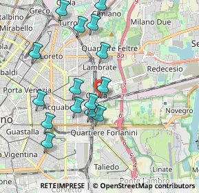 Mappa Via Rosso di S. Secondo, 20134 Milano MI, Italia (1.95533)