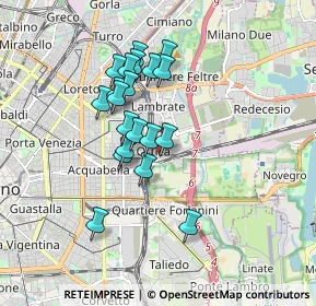 Mappa Via Rosso di S. Secondo, 20134 Milano MI, Italia (1.447)