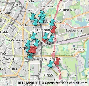 Mappa Via Rosso di S. Secondo, 20134 Milano MI, Italia (1.5605)