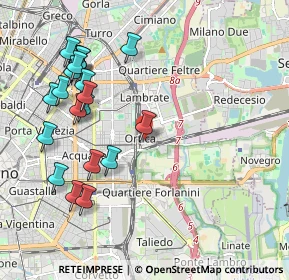 Mappa Via Rosso di S. Secondo, 20134 Milano MI, Italia (2.2405)