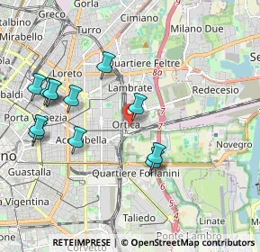 Mappa Via Rosso di S. Secondo, 20134 Milano MI, Italia (2.09667)