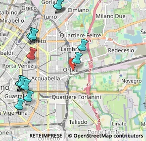 Mappa Via Rosso di S. Secondo, 20134 Milano MI, Italia (2.74444)