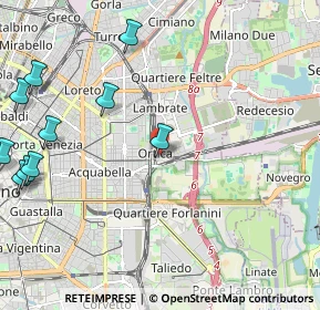 Mappa Via Rosso di S. Secondo, 20134 Milano MI, Italia (3.25308)