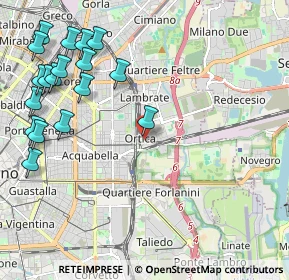 Mappa Via Rosso di S. Secondo, 20134 Milano MI, Italia (2.68333)