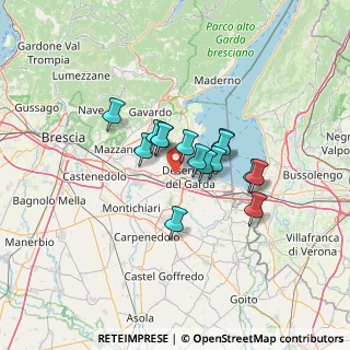 Mappa Via Tugurio, 25017 Lonato del Garda BS, Italia (9.022)