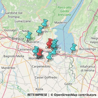 Mappa Via Tugurio, 25017 Lonato del Garda BS, Italia (9.57429)